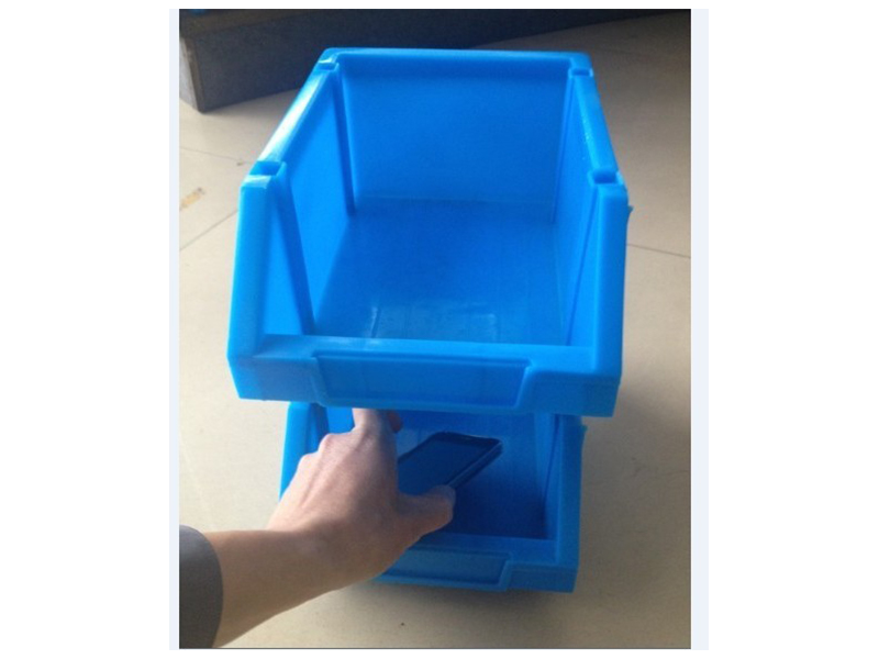 4#零件盒藍色實物取放貨物